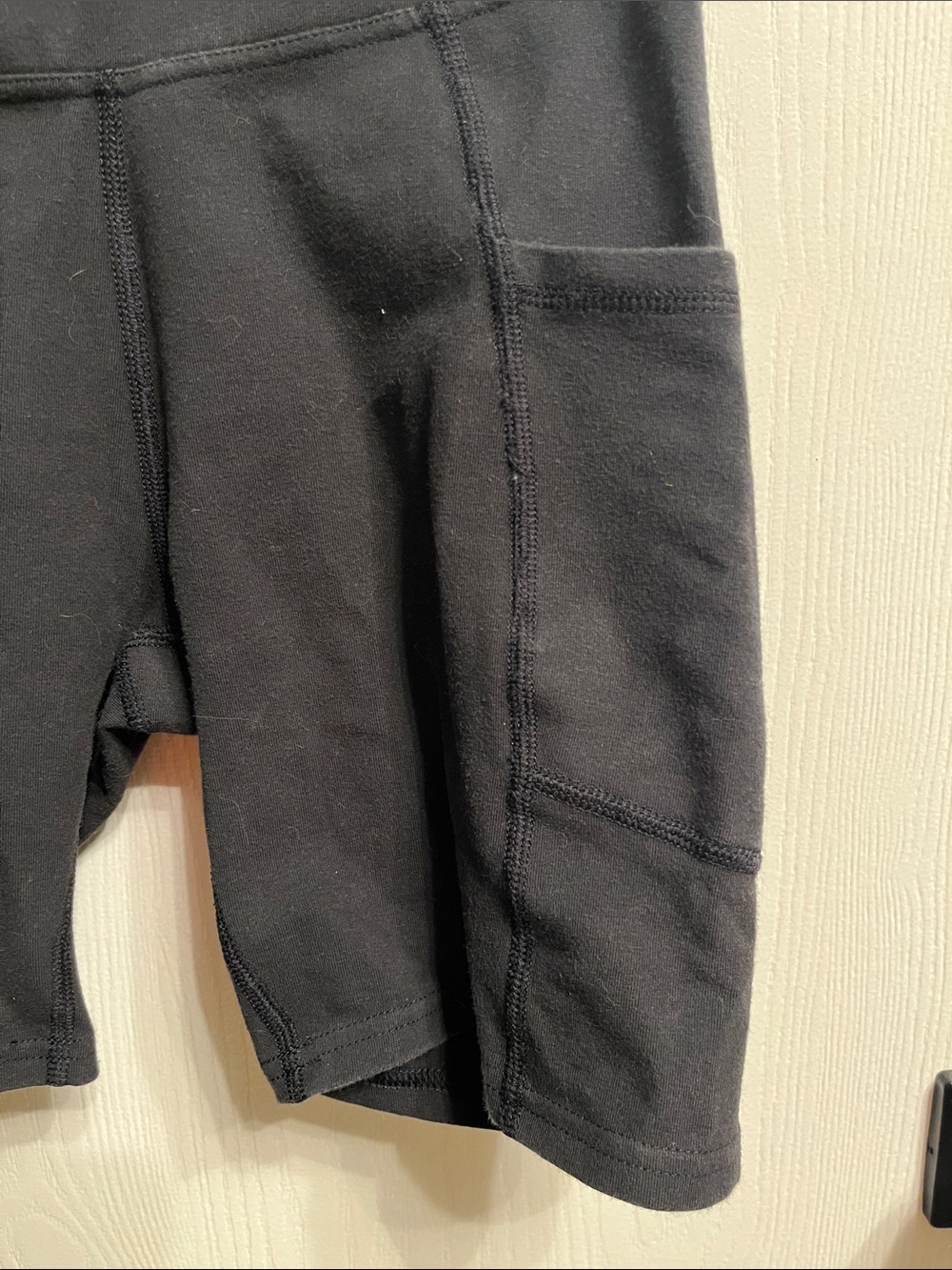 Pact 89% organic cotton XS Black Biker shorts! - Picture 2 of 5